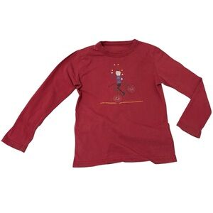 Mini Boden Juggling Tightrope Long Sleeve Tee size 6-7